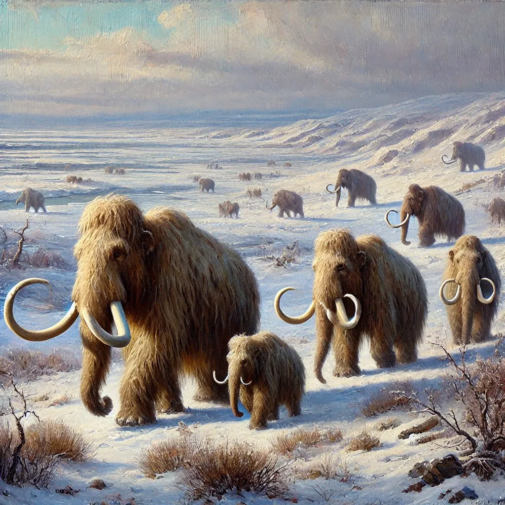 El Mamut Lanudo: Explorando la vida y extinción