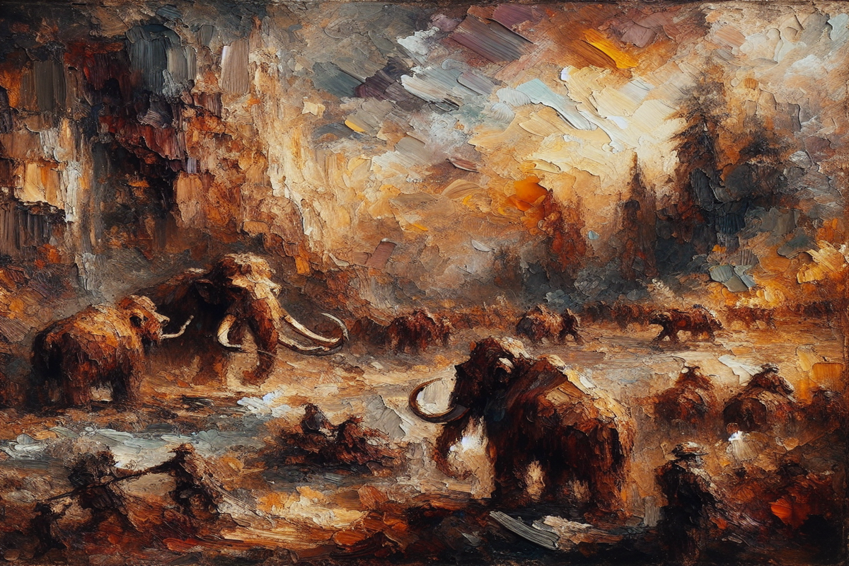 En que año se extinguieron los mamuts