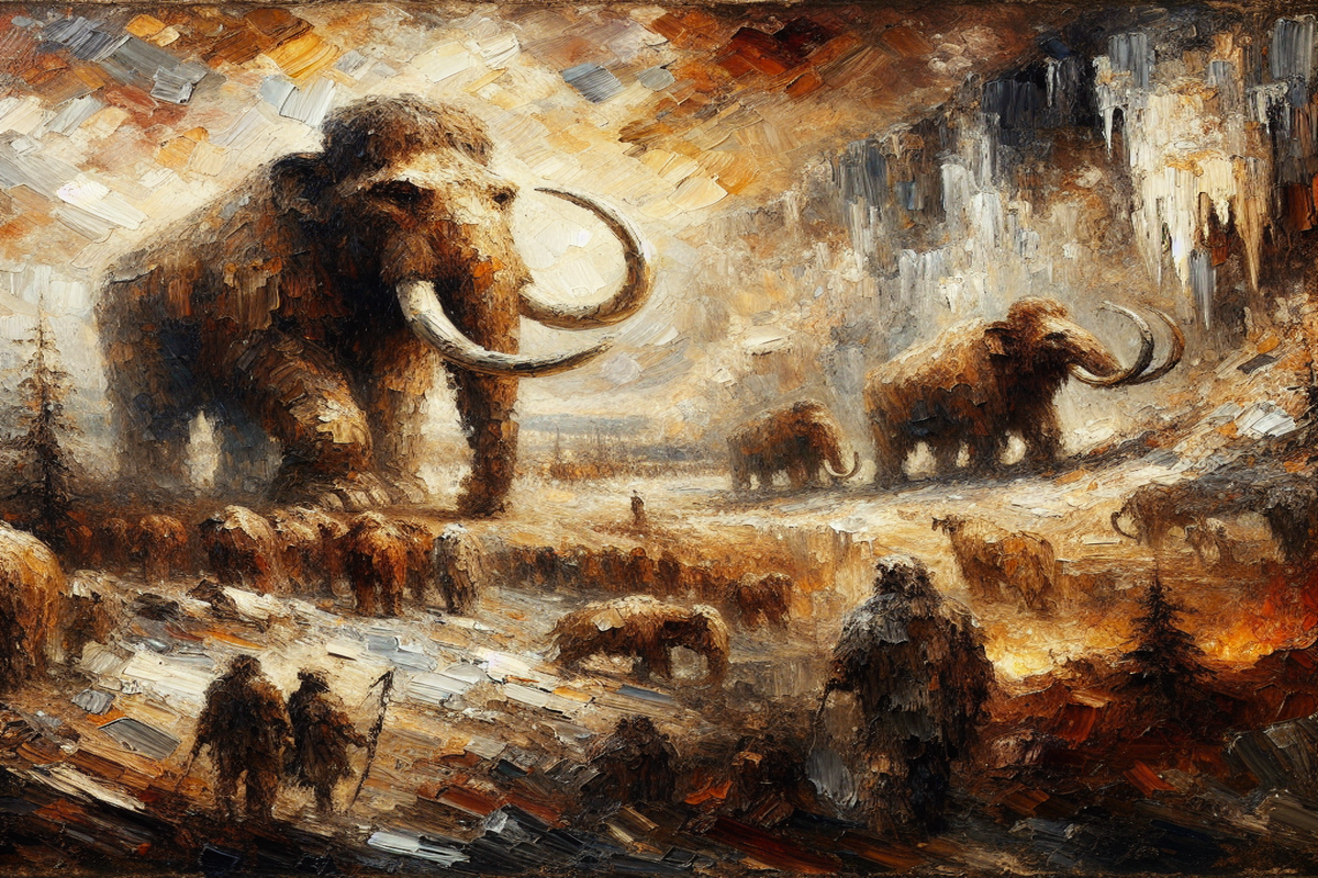 En que epoca vivieron los mamuts